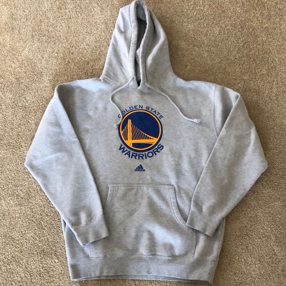 Golden State Warriors adidas hoodie - men’s medium
